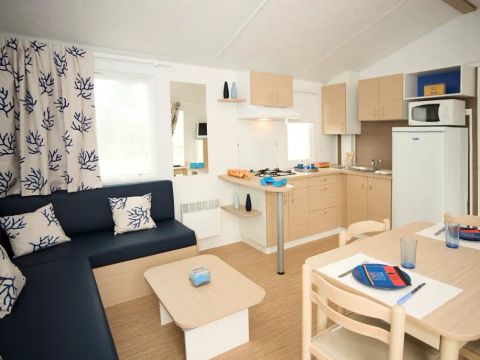 MOBILHOME 4 personnes - Passion 3 Pièces 4 Personnes Climatisé + TV