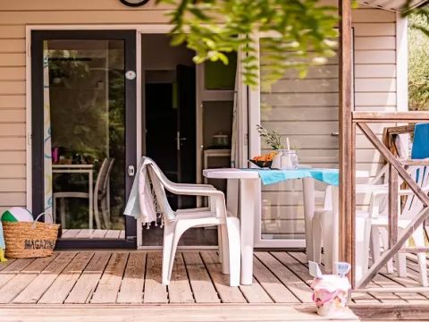 MOBILHOME 4 personnes - Loisirs 3 Pièces 4 Personnes Climatisé + TV