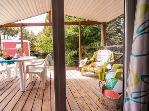 MOBILHOME 4 personnes - Loisirs 3 Pièces 4 Personnes Climatisé + TV