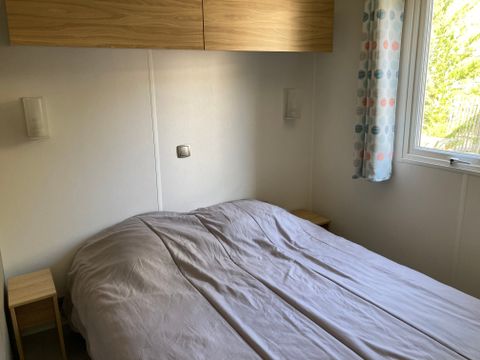 Mobilhome 1/3 personnes - CONFORT - 1 chambre - 20m² terrasse couverte