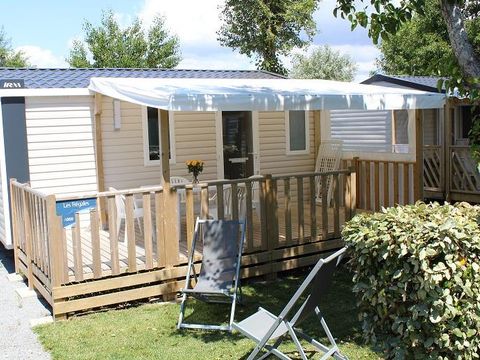 MOBILHOME 4 personnes - Mobil-home CONFORT 2 chambres 24m² Terrasse Couverte 4 pers