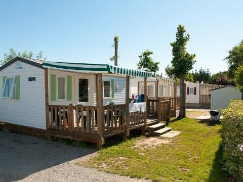 Mobilhome 4 personnes - STANDARD - ECO - 2 chambres - 24m² Terrasse Couverte