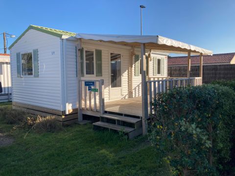 Mobilhome 4/6 personnes - STANDARD - 2 chambres - 28m² Terrasse Couverte