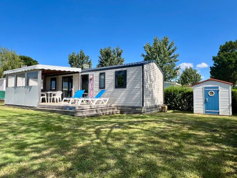 MOBILHOME 8 personnes - Mobil-home GRAND CONFORT 3 chambres 2 salles de bain 36 m² Terrasse Couverte 6/8 pers
