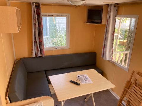 Mobilhome 1/3 personnes - STANDARD - ECO - 1 chambre - 16m² terrasse couverte