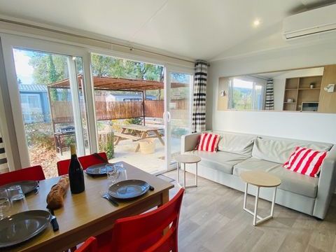 MOBILHOME 8 personnes - Tribu + clim