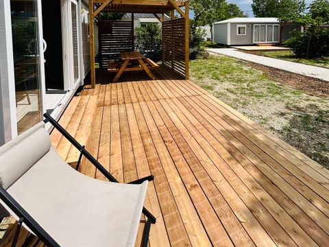 MOBILHOME 6 personnes - 3 chambres PREMIUM (CLIM + PLANCHA)