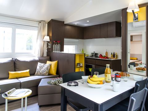 MOBILHOME 6 personnes - 3 chambres PREMIUM (CLIM + PLANCHA)