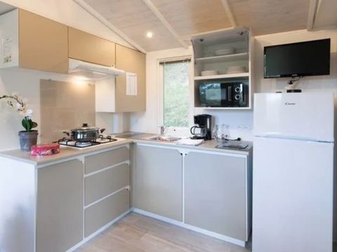 MOBILHOME 6 personnes - Comfort | 3 Ch. | 6 Pers. | Terrasse simple | Clim. | TV