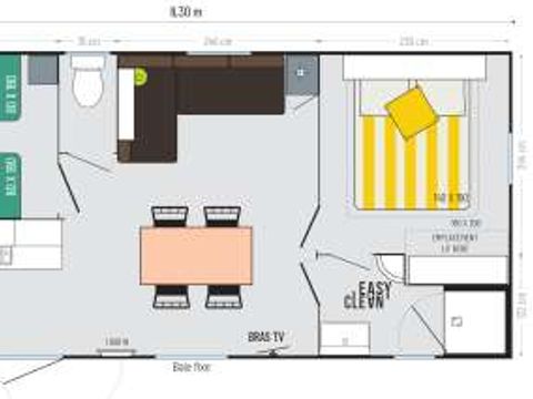 MOBILHOME 4 personnes - ATRIUM