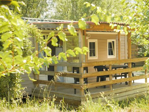 MOBILHOME 5 personnes - Mobil home "VOLTINIA" -Climatisé/TV-2 chambres- 5 personnes max (Bébé compris) 4/5 pers