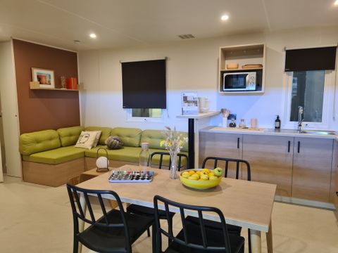 MOBILHOME 6 personnes - Mobil-home PREMIUM "OPPIDUM" Climatisation/TV- 3 Chambres- 6 personnes Max (bébé compris) 6 pers