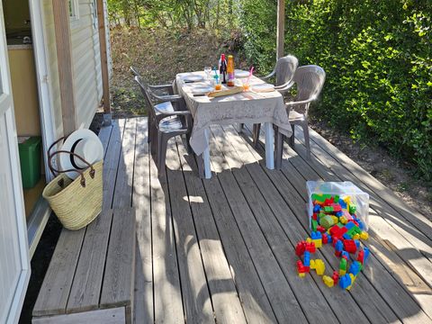 MOBILHOME 4 personnes - "SUNSHINE 4" Climatisé/TV -2 chambres- max 4 personnes (bébé compris)