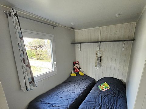 MOBILHOME 5 personnes - Mobil-Home ALESIA 5 avec Clim (1/5 pers max -bébé compris) 1/5 pers