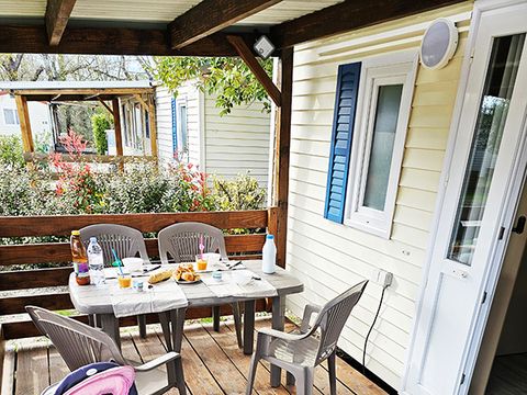 MOBILHOME 5 personnes - Mobil-Home ALESIA 5 avec Clim (1/5 pers max -bébé compris) 1/5 pers