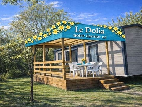MOBILHOME 4 personnes - Mobil home PREMIUM DOLIA  - 4 personnes - 2 CH/2 SDB