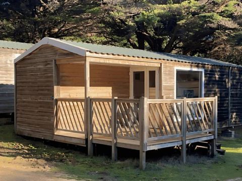 MOBILHOME 4 personnes - Standard 25m² 2 chambres + terrasse semi-couverte