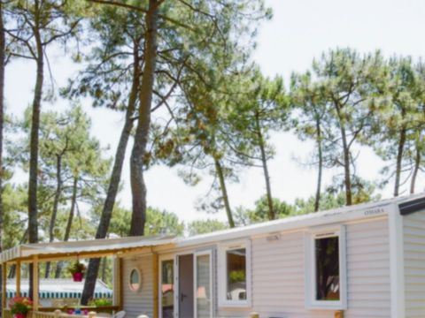 Mobilhome 6 personnes - Le bleu lagon trio Contemporain