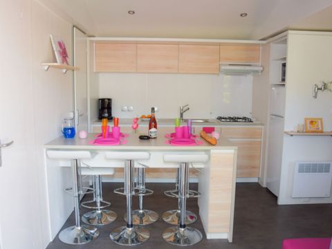 Mobilhome 6 personnes - Le bleu lagon trio Contemporain