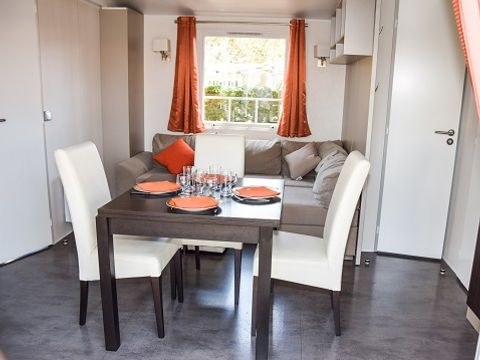 MOBILHOME 5 personnes - Le bleu lagon duo Contemporain