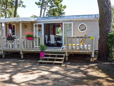 Mobilhome 5 personnes - Le bleu lagon duo Contemporain