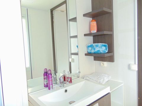 Mobilhome 6 personnes - Le bleu lagon trio Authentique
