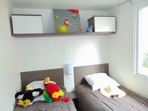 MOBILHOME 6 personnes - Le bleu lagon trio Authentique