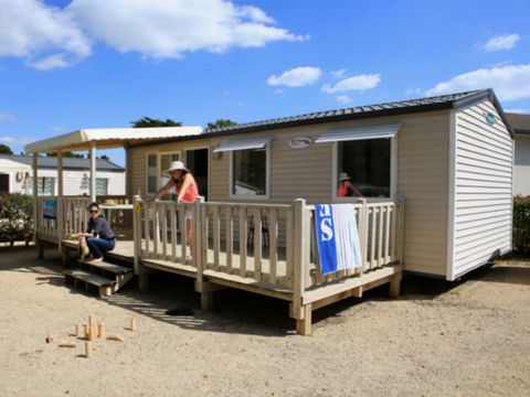 MOBILHOME 6 personnes - Le sable d'or Authentique