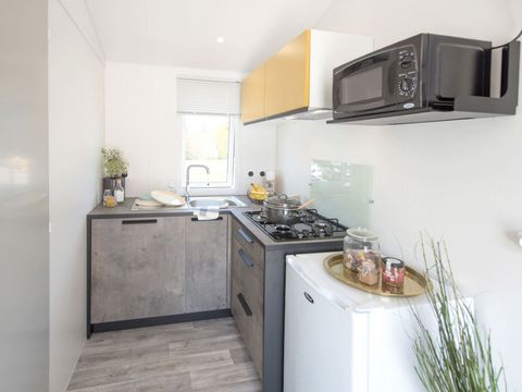 Mobilhome 4 personnes - Le bleu lagon Confort