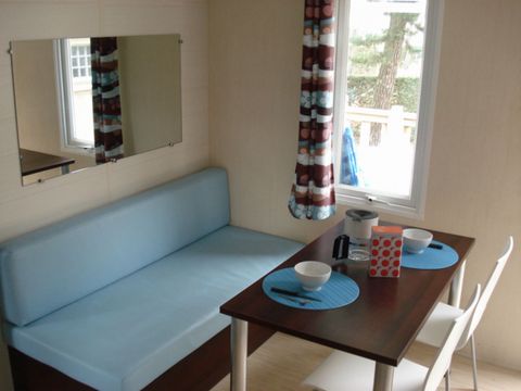 MOBILHOME 5 personnes - Le bleu lagon duo PMR Authentique