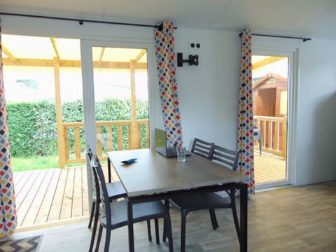 MOBILHOME 5 personnes - Le bleu lagon duo Confort