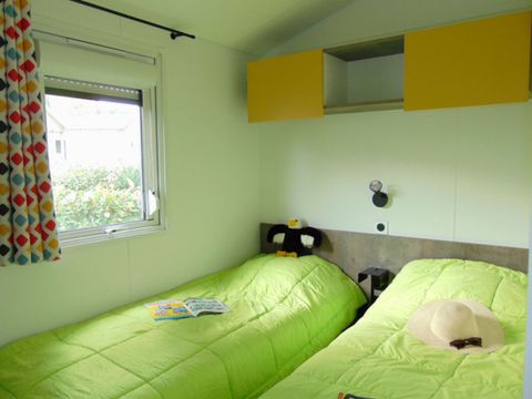 MOBILHOME 5 personnes - Le bleu lagon duo Confort