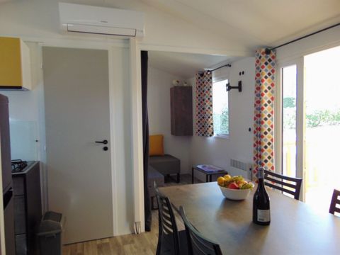 MOBILHOME 6 personnes - Le bleu lagon trio Confort