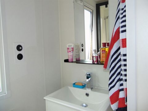 MOBILHOME 6 personnes - Le bleu lagon trio Confort