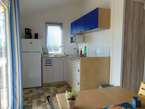 Mobilhome 5 personnes - Le bleu lagon duo Contemporain