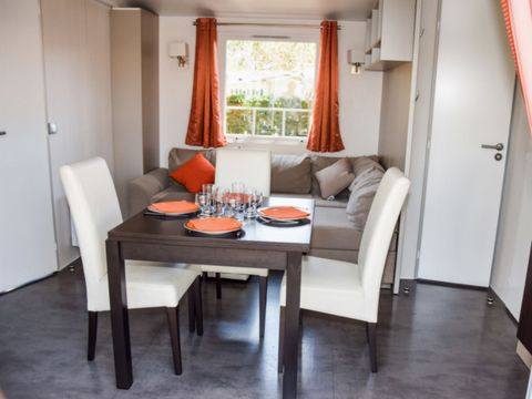Mobilhome 5 personnes - Le bleu lagon duo Contemporain