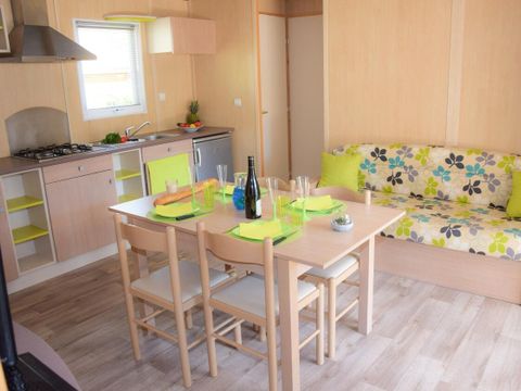 MOBILHOME 6 personnes - Cottage Trio Authentique 4 Pièces 6 Personnes
