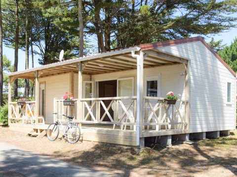 MOBILHOME 6 personnes - Cottage Trio Authentique 4 Pièces 6 Personnes