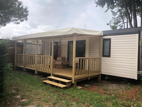 MOBILHOME 5 personnes - Bleu Lagon Duo Confort 3 Pièces 5 Personnes Climatisé + TV