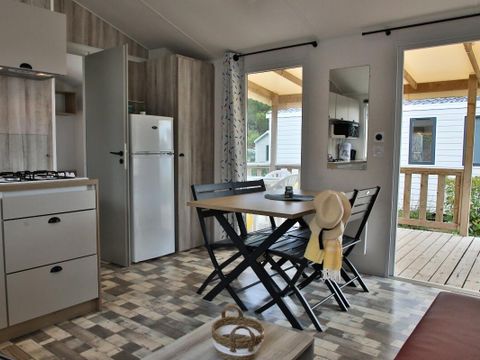 Mobilhome 6 personnes - Bleu Lagon Trio Contemporain 4 Pièces 6 Personnes