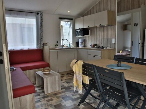 Mobilhome 6 personnes - Bleu Lagon Trio Contemporain 4 Pièces 6 Personnes