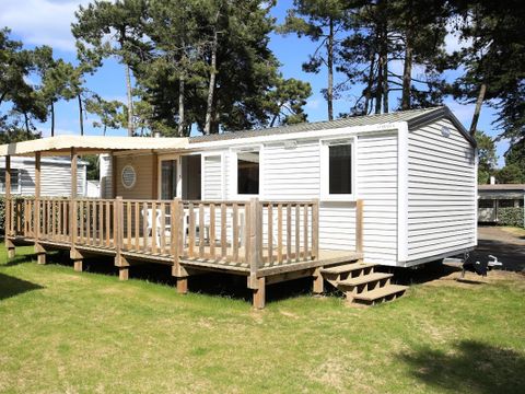 MOBILHOME 6 personnes - Bleu Lagon Trio Contemporain 4 Pièces 6 Personnes