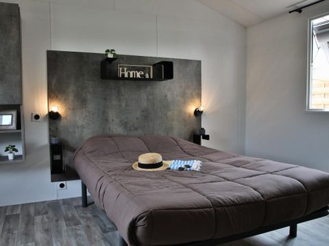 MOBILHOME 4 personnes - Bleu Lagon Duo Authentique PMR 3 Pièces 4 Personnes + TV