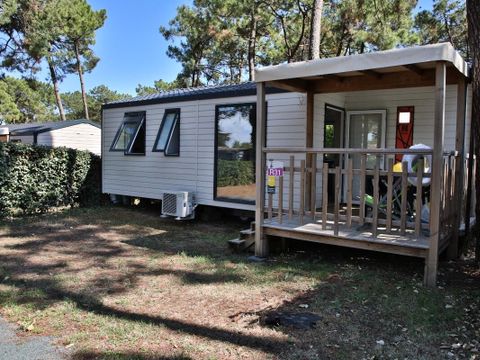 Mobilhome 6 personnes - Le Cap Océan Trio Confort 4 Pièces 6 Personnes Climatisé + TV