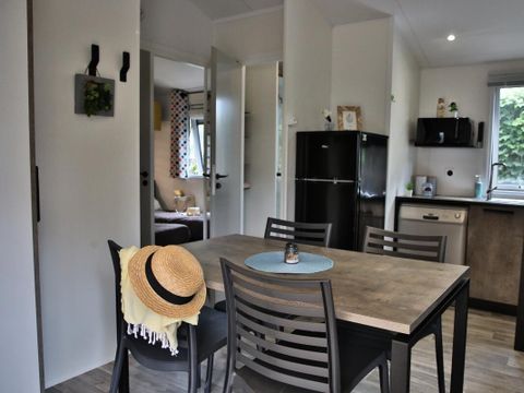 MOBILHOME 6 personnes - Bleu Lagon Trio Confort 4 Pièces 6 Personnes Climatisé + TV