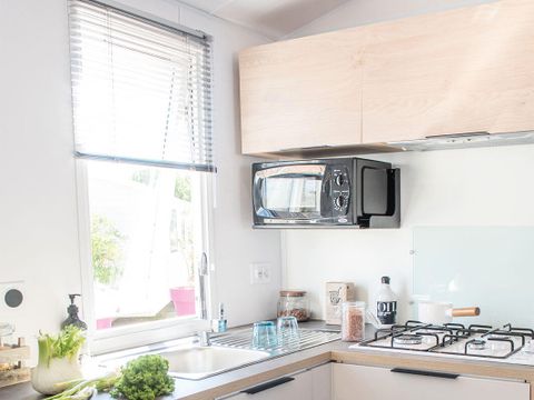 Mobilhome 4 personnes - Bleu Lagon Contemporain 2 Pièces 2/4 Personnes