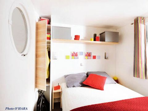 MOBILHOME 5 personnes - Bleu Lagon Duo Authentique 3 Pièces 5 Personnes