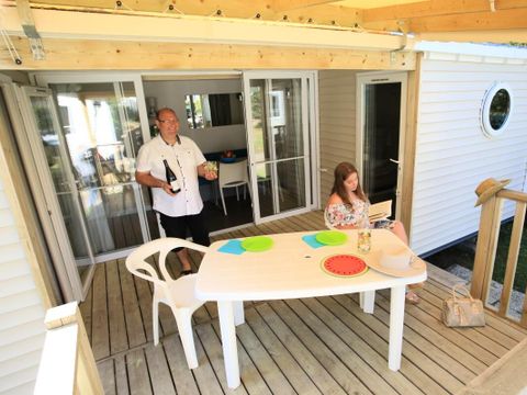 Mobilhome 4 personnes - l'Ecume 3 Pièces 4 Personnes