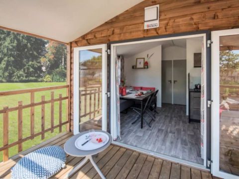 MOBILHOME 5 personnes - Mobil Home Premium 3 Pièces 5 Personnes Climatisé + TV