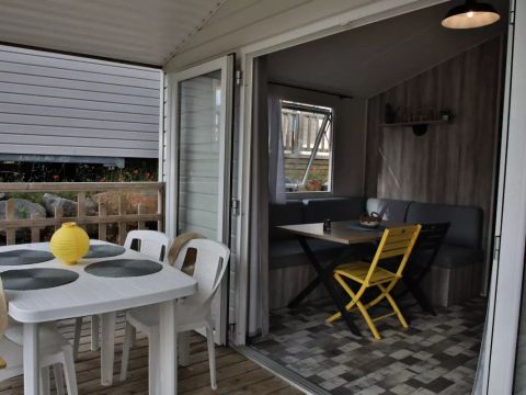 MOBILHOME 5 personnes - Mobil Home Le Cap Océan Duo Contemporain 3 Pièces 5 Personnes
